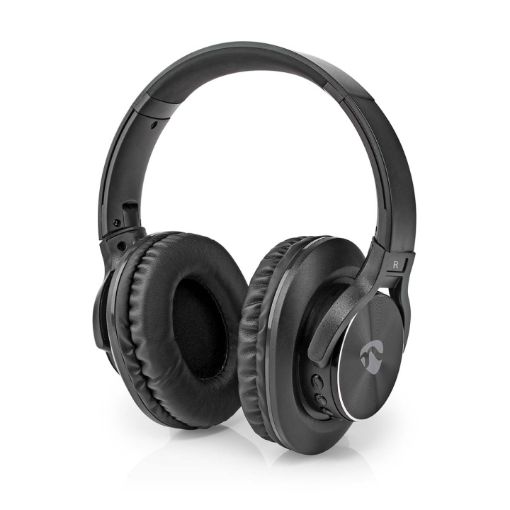 Nedis Langattomat Over-Ear kuulokkeet | Suurin akun toistoaika: 7 tuntia | Sisäänrakennettu mikrofoni | Paino-ohjaus | Tuki ääniohjaukselle | Äänenvoimakkuuden Säätö | Musta ryhmässä KODINELEKTRONIIKKA / Ääni & Kuva / Kuulokkeet & Tarvikkeet / Kuulokkeet @ TP E-commerce Nordic AB (C23651)