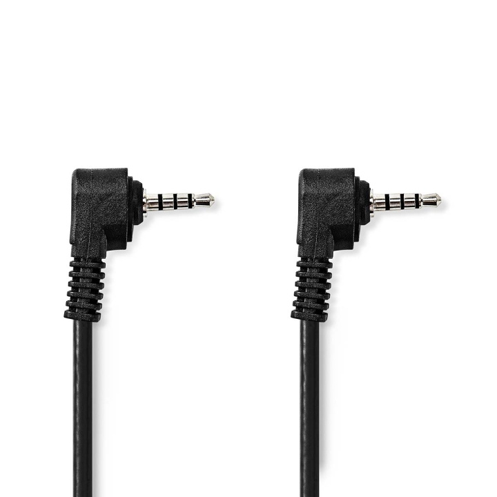 Nedis AV-kaapeli | 3.5 mm uros | 3.5 mm uros | Niklattu | 2.00 m | Pyöreä | PVC | Musta ryhmässä KODINELEKTRONIIKKA / Valokuvat & Videot / Valokuvauslaitteet / Kaapelit @ TP E-commerce Nordic AB (C23712)