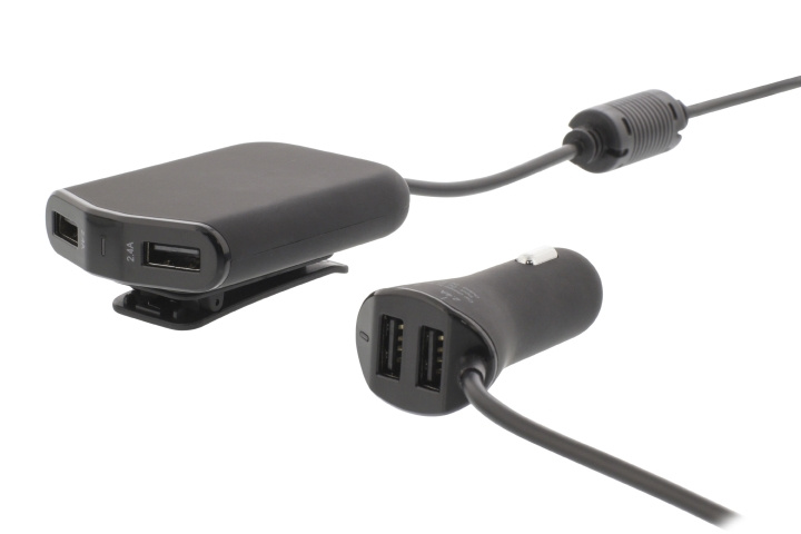 Sweex Autolaturi 4-Ulostuloa 9.6 A USB Musta ryhmässä ÄLYPUHELIMET JA TABLETIT / Laturit & Kaapelit / Autolaturi / Autolaturi USB @ TP E-commerce Nordic AB (C23923)