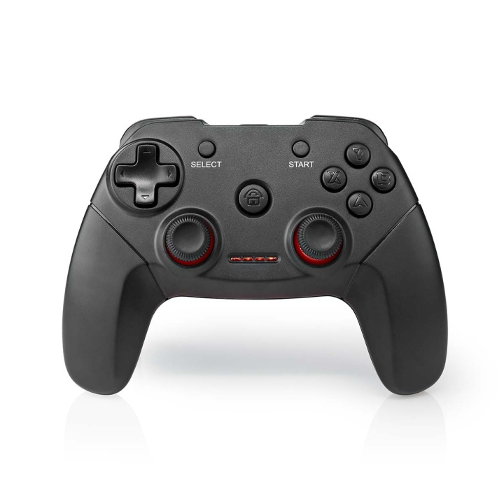Nedis Peliohjain | Langaton | Paristokäyttöinen | PC | Painikkeiden lukumäärä: 11 | Kaapelin pituus: 1.00 m | Musta ryhmässä TIETOKOONET & TARVIKKEET / GAMING / Gamepad @ TP E-commerce Nordic AB (C23961)