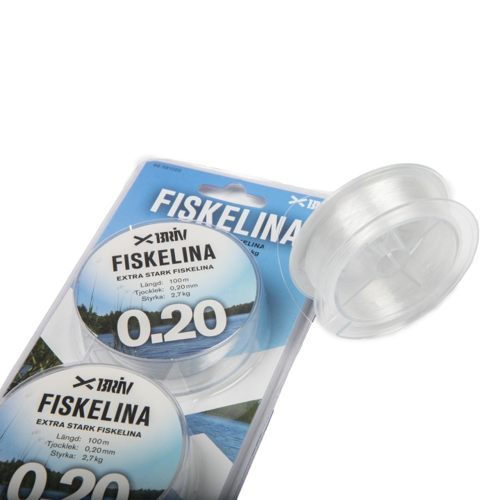 Fiskelina 2x100 m 0,20 mm 2,7 kg, 1/100 ryhmässä URHEILU, VAPAA-AIKA JA HARRASTUS / Ulkoilu / Kalastusvälineet & Tarvikkeet @ TP E-commerce Nordic AB (C24156)