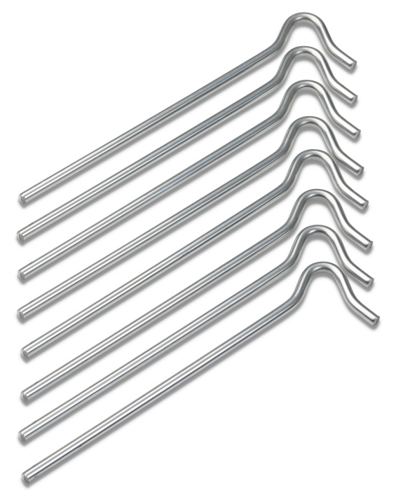 Briv Tältpinne metall 20 cm/5 mm, 8-pack ryhmässä URHEILU, VAPAA-AIKA JA HARRASTUS / Ulkoilu / Ulkoiluvälineet @ TP E-commerce Nordic AB (C24174)