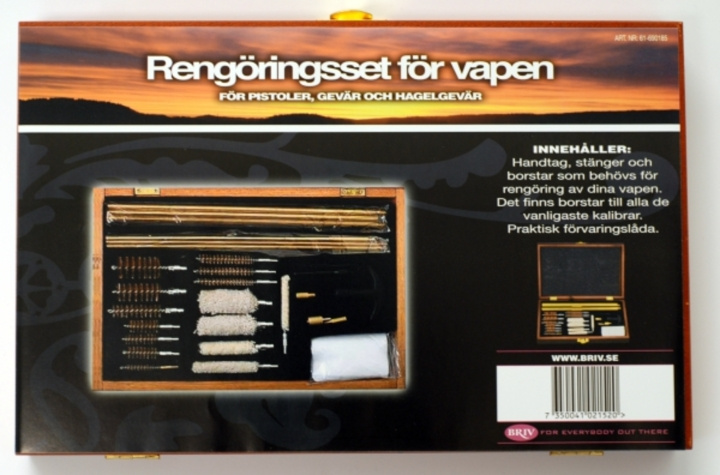 Rengöringsset universal för vapen, 1/6/12 ryhmässä URHEILU, VAPAA-AIKA JA HARRASTUS / Ulkoilu / Ulkoiluvälineet @ TP E-commerce Nordic AB (C24288)