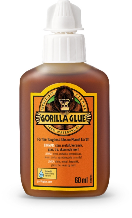 Gorilla Glue 60 ml ryhmässä KOTI, TALOUS JA PUUTARHA / Toimistotuotteet / Teippi/Liima @ TP E-commerce Nordic AB (C24613)