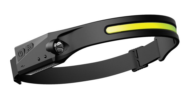 Otsalamppu LX200, COB+LED, USB ryhmässä URHEILU, VAPAA-AIKA JA HARRASTUS / Taskulamput & Otsalamput / Otsalamput @ TP E-commerce Nordic AB (C24765)
