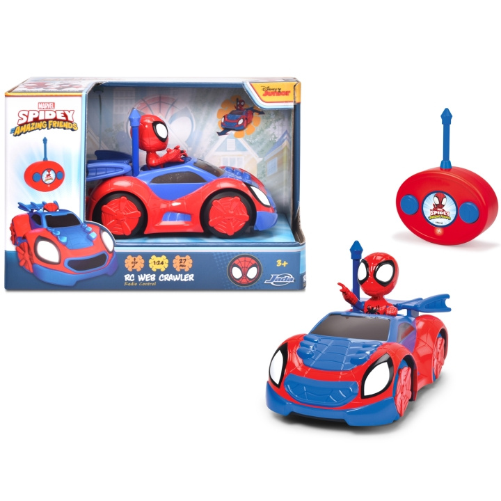 Jada Toys Marvel Spidey Radiostyrd bil ryhmässä LELUT, TUOTTEET LAPSILLE JA VAUVOILLE / Radio-ohjattava / Radio-ohjattavat autot @ TP E-commerce Nordic AB (C24935)