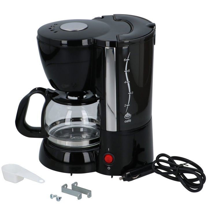 Allride Kaffebryggare 6 Koppar 170W, 12 Volt ryhmässä KOTI, TALOUS JA PUUTARHA / Kodinkoneet / Kahvikoneet ja tarvikkeet / Kahvinkeittimet @ TP E-commerce Nordic AB (C24960)