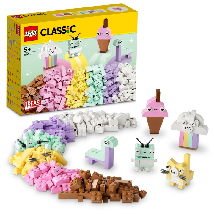 LEGO Kreativt skoj med pastellfärger 11028 ryhmässä LELUT, TUOTTEET LAPSILLE JA VAUVOILLE / Leikkikalut, Askartelu &Pelit / Rakennuslelut / Lego @ TP E-commerce Nordic AB (C24963)