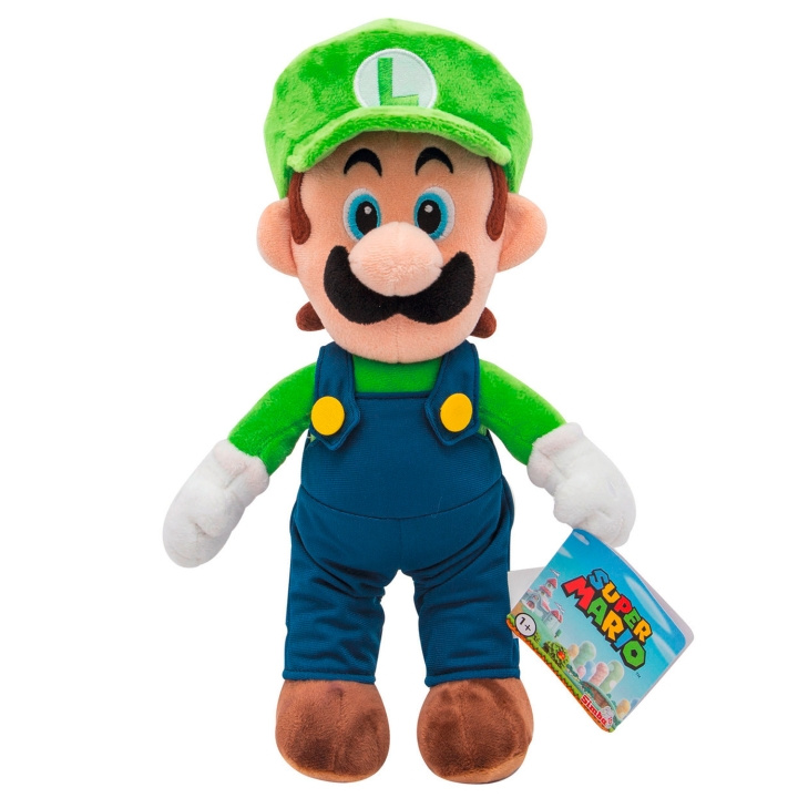 Simba Toys Super Mario, Luigi Gosedjur (30cm) ryhmässä LELUT, TUOTTEET LAPSILLE JA VAUVOILLE / Lelut vauvoille (0-3v) / Pehmolelut @ TP E-commerce Nordic AB (C24967)