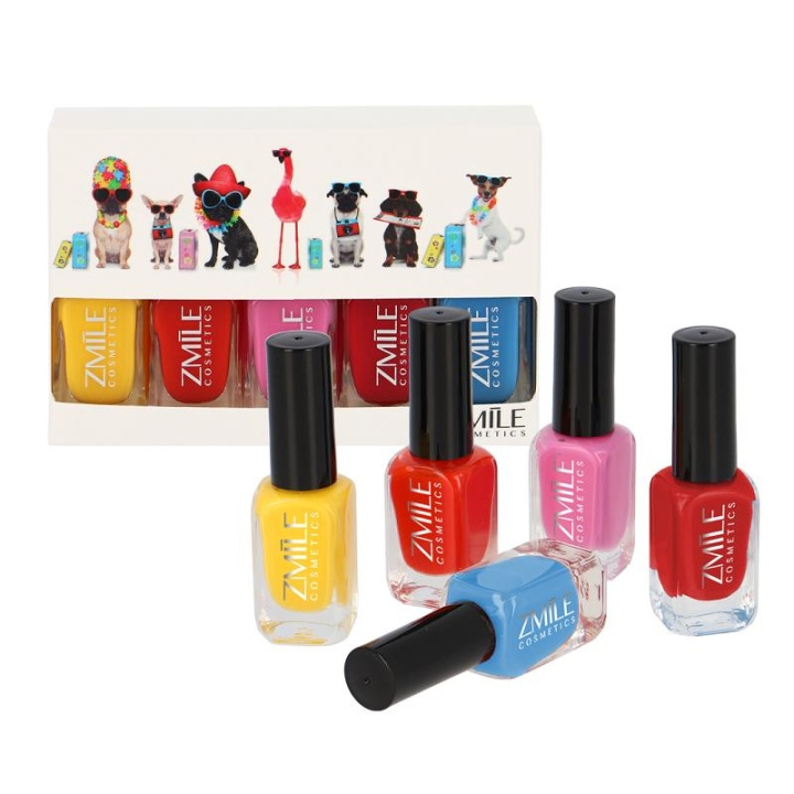 Zmile Cosmetics Gel Like Nail Polish Set Summer Vacation ryhmässä KAUNEUS JA TERVEYS / Manikyyri/Pedikyyri / Kynsilakka @ TP E-commerce Nordic AB (C24998)