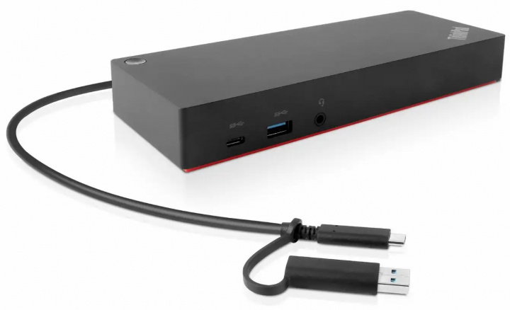 Lenovo ThinkPad Hybrid USB-C Dock ryhmässä TIETOKOONET & TARVIKKEET / Kannettavat tietokoneet & tarvikkeet / Telakka @ TP E-commerce Nordic AB (C25100)