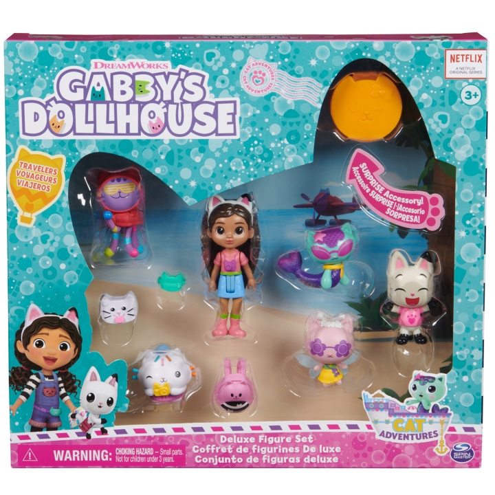 Gabbys Dollhouse Deluxe Gift Pack - Travelers ryhmässä LELUT, TUOTTEET LAPSILLE JA VAUVOILLE / Leikkikalut, Askartelu &Pelit / Figuurit & miniatyyrit @ TP E-commerce Nordic AB (C25337)