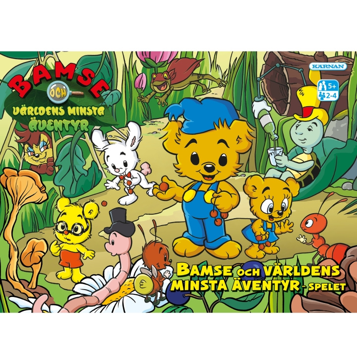 Kärnan Spel Bamse och världens minsta äventyr ryhmässä LELUT, TUOTTEET LAPSILLE JA VAUVOILLE / Leikkikalut, Askartelu &Pelit / Seurapelit / Lasten pelit @ TP E-commerce Nordic AB (C25357)