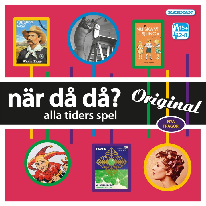 Kärnan När då då? Original ryhmässä LELUT, TUOTTEET LAPSILLE JA VAUVOILLE / Leikkikalut, Askartelu &Pelit / Seurapelit / Perhepelit @ TP E-commerce Nordic AB (C25360)