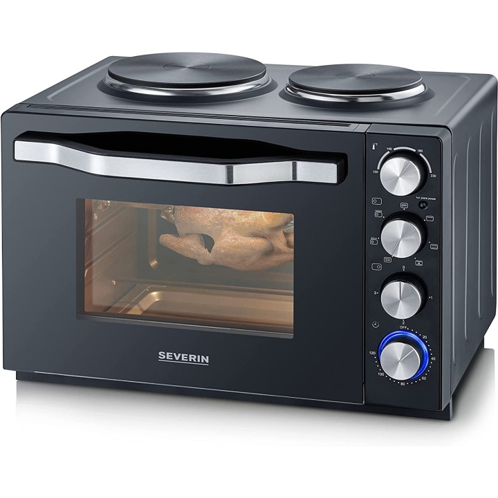 Severin Bänkspis med 2st plattor 30l 2500W TO2074 ryhmässä KOTI, TALOUS JA PUUTARHA / Kodinkoneet / Pöytäliedet ja keittolevyt @ TP E-commerce Nordic AB (C25365)