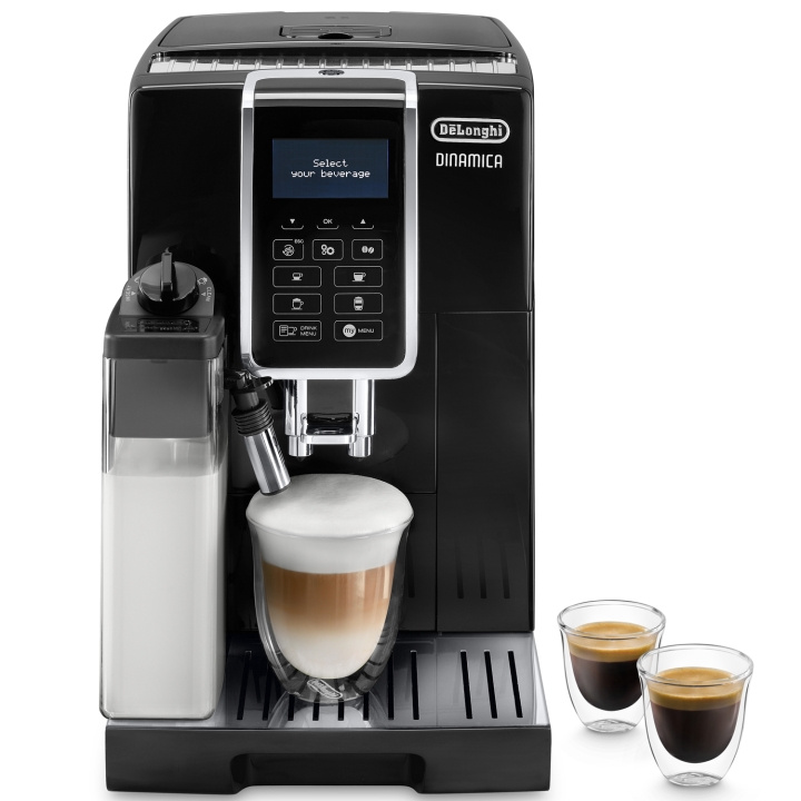 Delonghi Helautomatisk Espressomaskin ECAM350.55.B ryhmässä KOTI, TALOUS JA PUUTARHA / Kodinkoneet / Kahvikoneet ja tarvikkeet / Espressokoneet @ TP E-commerce Nordic AB (C25398)