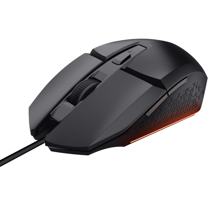 Trust GXT 109 Felox Illuminated Gaming mouse Svart ryhmässä TIETOKOONET & TARVIKKEET / Hiiret & Näppäimistöt / Hiiret / Gaming @ TP E-commerce Nordic AB (C25449)