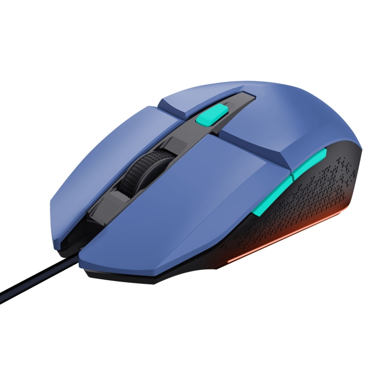 Trust GXT 109B Felox Illuminated Gaming mouse Blå ryhmässä TIETOKOONET & TARVIKKEET / Hiiret & Näppäimistöt / Hiiret / Gaming @ TP E-commerce Nordic AB (C25451)