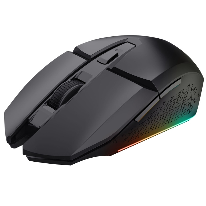 Trust GXT 110 Felox Illuminated Wireless Gaming mouse Svart ryhmässä TIETOKOONET & TARVIKKEET / Hiiret & Näppäimistöt / Hiiret / Gaming @ TP E-commerce Nordic AB (C25453)