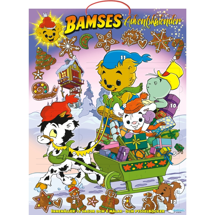 Kärnan Adventskalender Bamse ryhmässä LELUT, TUOTTEET LAPSILLE JA VAUVOILLE / Leikkikalut, Askartelu &Pelit / Joulukalenterit @ TP E-commerce Nordic AB (C25479)