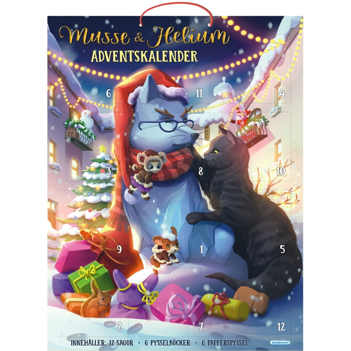 Kärnan Adventskalender Musse & Helium ryhmässä LELUT, TUOTTEET LAPSILLE JA VAUVOILLE / Leikkikalut, Askartelu &Pelit / Joulukalenterit @ TP E-commerce Nordic AB (C25481)