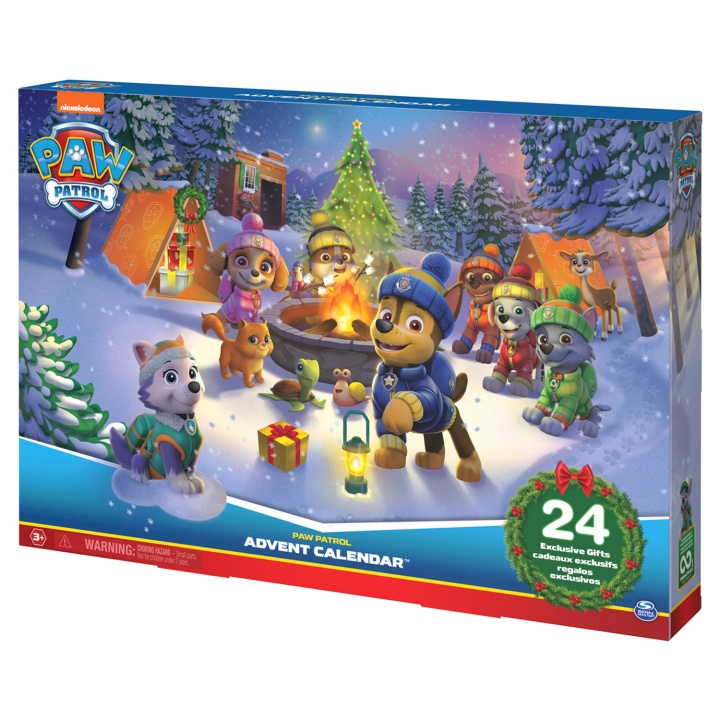 Paw Patrol Paw Patrol Adventskalender ryhmässä LELUT, TUOTTEET LAPSILLE JA VAUVOILLE / Leikkikalut, Askartelu &Pelit / Joulukalenterit @ TP E-commerce Nordic AB (C25545)