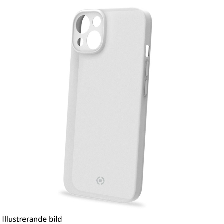 Celly SPACE Super Thin Case iPhone 15 Vit ryhmässä ÄLYPUHELIMET JA TABLETIT / Puhelimen suojakotelo / Apple / iPhone 15 @ TP E-commerce Nordic AB (C25600)