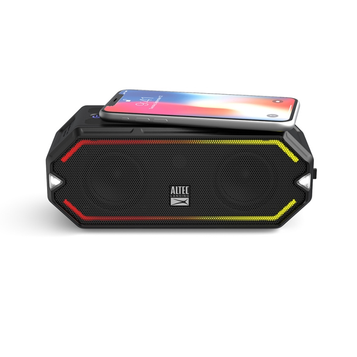 Altec Lansing Speaker IMW1300 HydraBlast RGB Waterproof Black ryhmässä KODINELEKTRONIIKKA / Ääni & Kuva / Kaiuttimet & Tarvikkeet / Bluetooth-kaiutin / Kannettavat kaiuttimet @ TP E-commerce Nordic AB (C25751)
