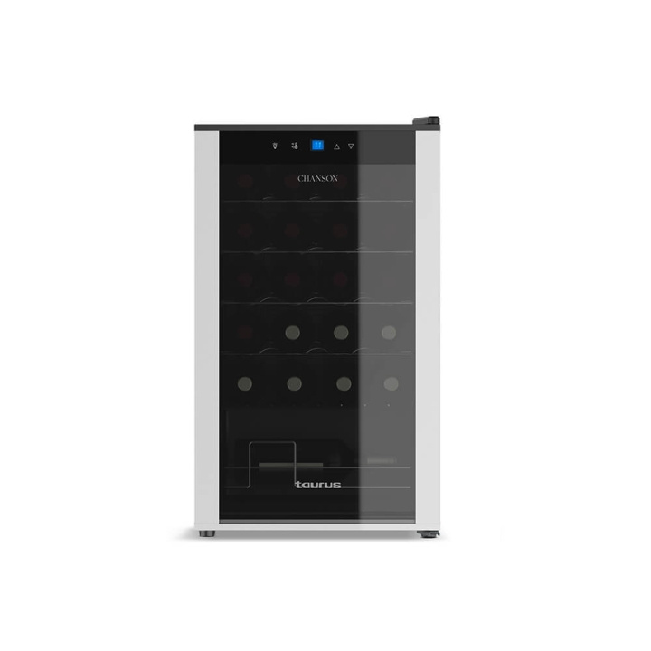 Taurus Wine Cooler 24 Bottles ryhmässä KOTI, TALOUS JA PUUTARHA / Kodinkoneet / Muut kodinkoneet @ TP E-commerce Nordic AB (C25770)