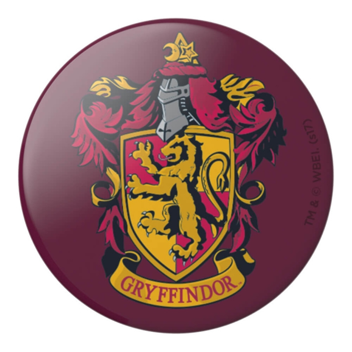 PopSockets PopGrip Licensed Gryffindor ryhmässä ÄLYPUHELIMET JA TABLETIT / Muut tarvikkeet / Popsockets @ TP E-commerce Nordic AB (C25843)