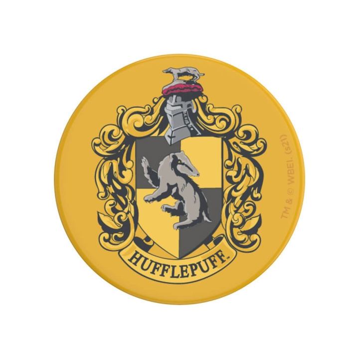 PopSockets PopGrip Licensed Hufflepuff ryhmässä ÄLYPUHELIMET JA TABLETIT / Muut tarvikkeet / Popsockets @ TP E-commerce Nordic AB (C25844)