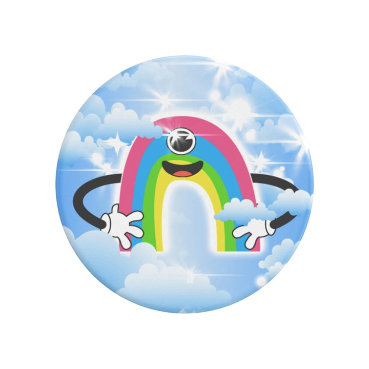 PopSockets PopGrip Happy Rainbow ryhmässä ÄLYPUHELIMET JA TABLETIT / Muut tarvikkeet / Popsockets @ TP E-commerce Nordic AB (C25853)