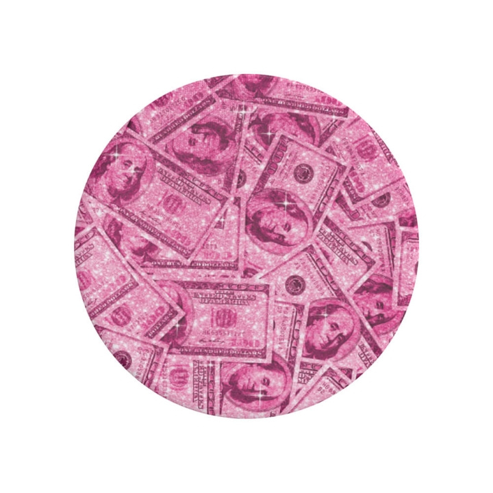 PopSockets PopGrip Pink Bling ryhmässä ÄLYPUHELIMET JA TABLETIT / Muut tarvikkeet / Popsockets @ TP E-commerce Nordic AB (C25858)