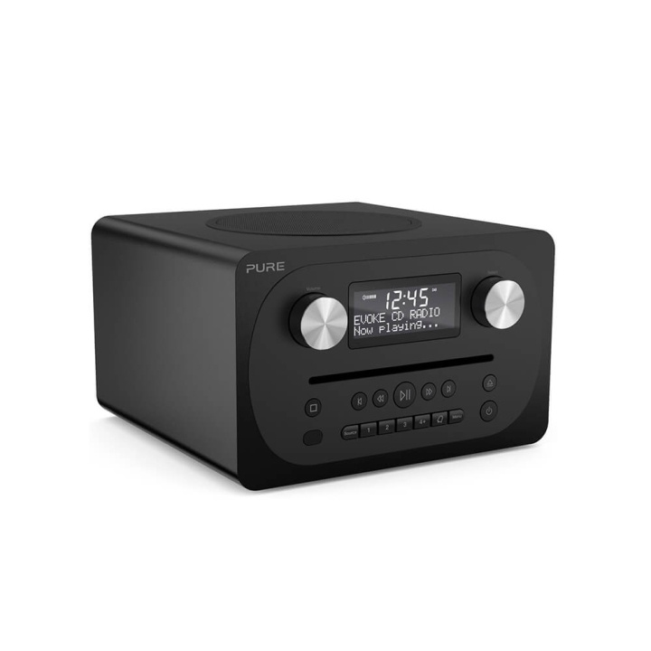 PURE FM/DAB/DAB+ Evoke C-D4 BT Musta ryhmässä KODINELEKTRONIIKKA / Ääni & Kuva / Kotiteatteri, HiFi ja kannettavat / Radio & Herätyskellot / Radio @ TP E-commerce Nordic AB (C25873)
