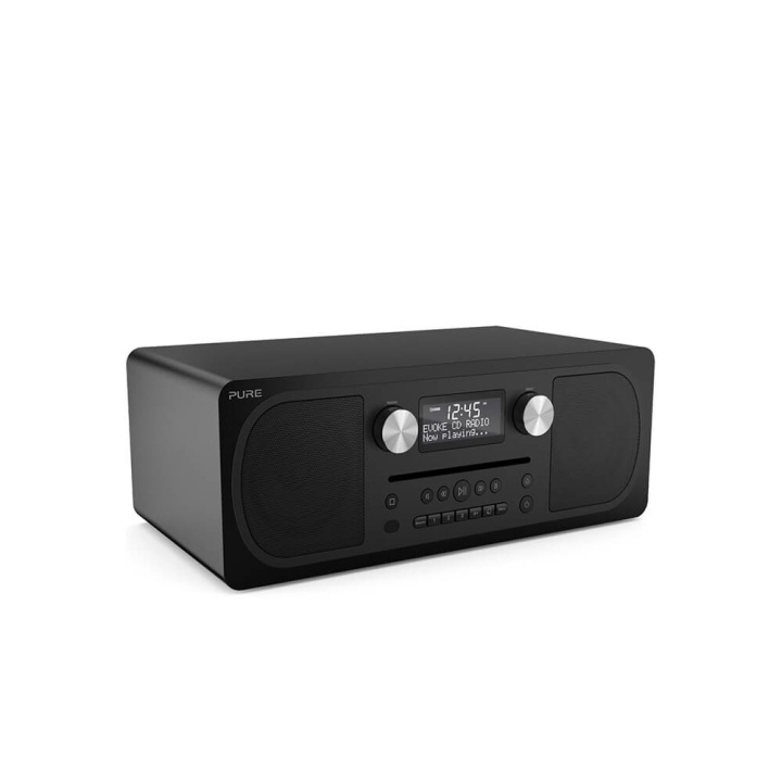 Pure FM/DAB/DAB+ Evoke C-D6 BT Svart ryhmässä KODINELEKTRONIIKKA / Ääni & Kuva / Kotiteatteri, HiFi ja kannettavat / Radio & Herätyskellot / Radio @ TP E-commerce Nordic AB (C25874)