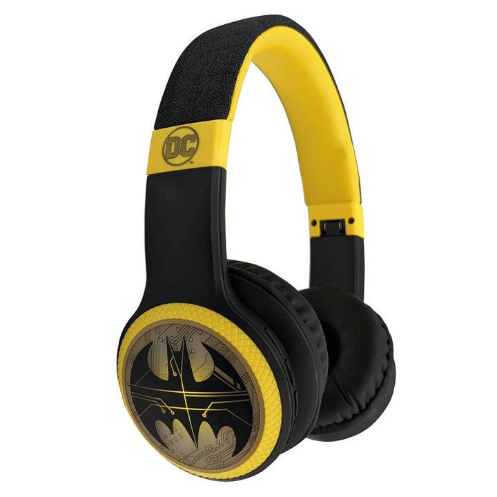 Batman Headphone Wireless LED On-Ear ryhmässä KODINELEKTRONIIKKA / Ääni & Kuva / Kuulokkeet & Tarvikkeet / Kuulokkeet @ TP E-commerce Nordic AB (C25895)