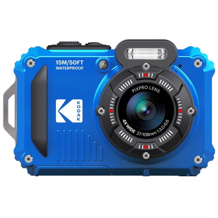 Kodak Digital Camera Pixpro WPZ2 4x WP 16MP wifi Blue ryhmässä KODINELEKTRONIIKKA / Valokuvat & Videot / Kamerat @ TP E-commerce Nordic AB (C25902)