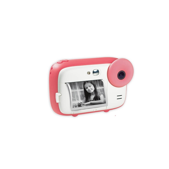 Agfa PHOTO Instant Print Camera Realikids Pink ryhmässä LELUT, TUOTTEET LAPSILLE JA VAUVOILLE / Leikkikalut, Askartelu &Pelit / Elektroniikka & Media / Lasten kamerat ja tarvikkeet @ TP E-commerce Nordic AB (C25906)