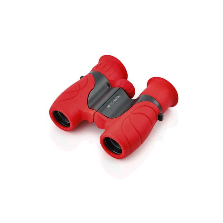 KODAK Binoculars 8 x 21 Kids Red ryhmässä URHEILU, VAPAA-AIKA JA HARRASTUS / Ulkoilu / Kiikarit @ TP E-commerce Nordic AB (C25909)