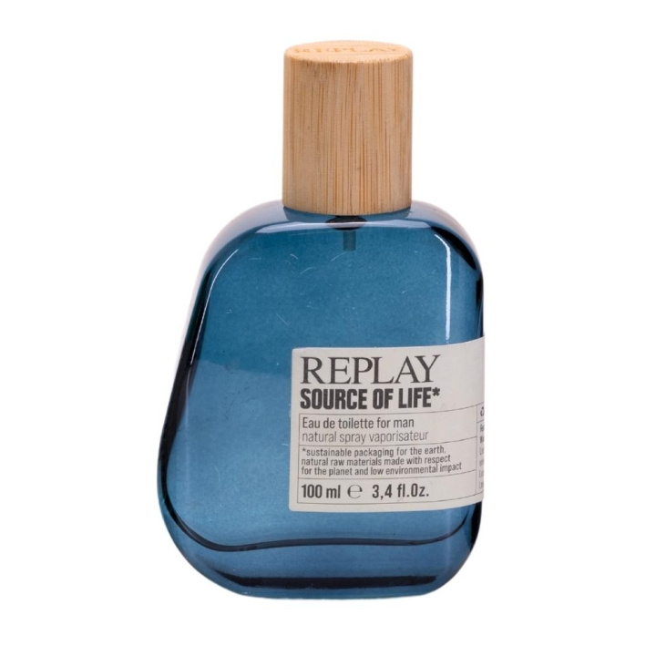 Replay Source Of Life Man Edt 100ml ryhmässä KAUNEUS JA TERVEYS / Tuoksut & Parfyymit / Parfyymit / Miesten Tuoksut @ TP E-commerce Nordic AB (C25969)