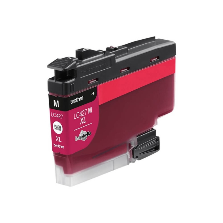 BROTHER Ink LC427XLM LC-427 Magenta High Capacity ryhmässä TIETOKOONET & TARVIKKEET / Tulostimet & Tarvikkeet / Musteet ja väriaineet / Toner / Brother @ TP E-commerce Nordic AB (C26163)