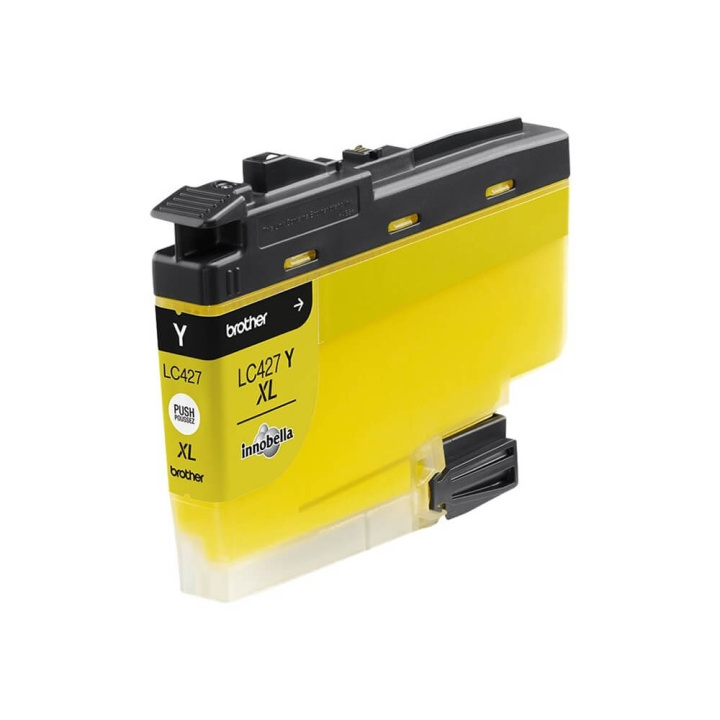 BROTHER Ink LC427XLY LC-427 Yellow High Capacity ryhmässä TIETOKOONET & TARVIKKEET / Tulostimet & Tarvikkeet / Musteet ja väriaineet / Toner / Brother @ TP E-commerce Nordic AB (C26164)