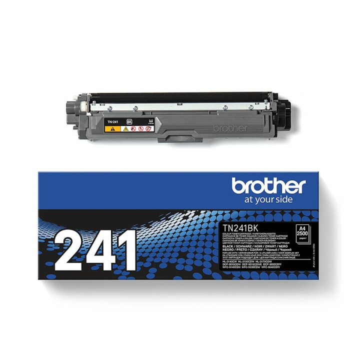 Brother Toner TN241BK TN-241 Musta ryhmässä TIETOKOONET & TARVIKKEET / Tulostimet & Tarvikkeet / Musteet ja väriaineet / Toner / Brother @ TP E-commerce Nordic AB (C26192)