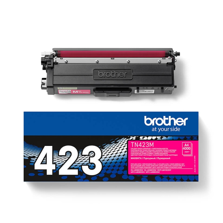 Brother Toner TN423M TN-423 Magenta ryhmässä TIETOKOONET & TARVIKKEET / Tulostimet & Tarvikkeet / Musteet ja väriaineet / Toner / Brother @ TP E-commerce Nordic AB (C26258)