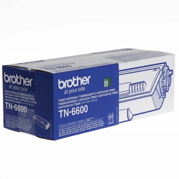 Brother Toner TN6600 TN-6600 Musta ryhmässä TIETOKOONET & TARVIKKEET / Tulostimet & Tarvikkeet / Musteet ja väriaineet / Toner / Brother @ TP E-commerce Nordic AB (C26265)