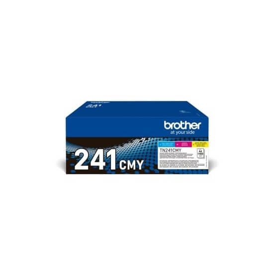 BROTHER Toner TN241CMY TN-241 Color ryhmässä TIETOKOONET & TARVIKKEET / Tulostimet & Tarvikkeet / Musteet ja väriaineet / Toner / Brother @ TP E-commerce Nordic AB (C26276)