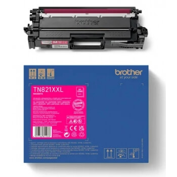 BROTHER Toner TN821XXLM TN-821XXL Magenta ryhmässä TIETOKOONET & TARVIKKEET / Tulostimet & Tarvikkeet / Musteet ja väriaineet / Rummut / Brother @ TP E-commerce Nordic AB (C26287)