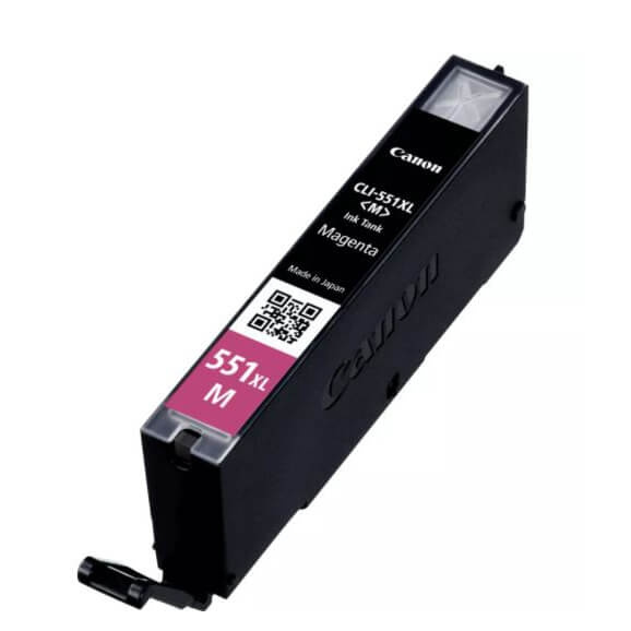 Canon Musteet 6445B001 CLI-551XL Magenta ryhmässä TIETOKOONET & TARVIKKEET / Tulostimet & Tarvikkeet / Musteet ja väriaineet / Toner / Canon @ TP E-commerce Nordic AB (C26309)