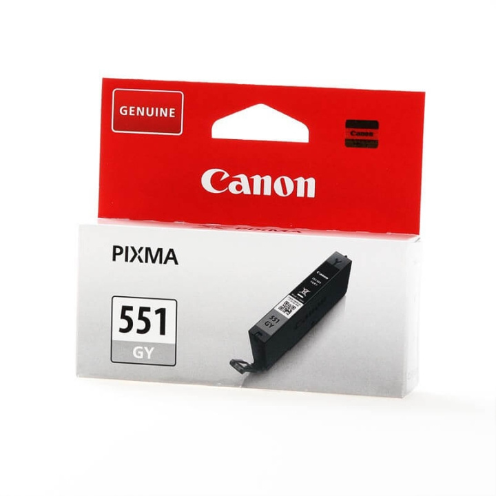 Canon Musteet 6512B001 CLI-551 Harmaa ryhmässä TIETOKOONET & TARVIKKEET / Tulostimet & Tarvikkeet / Musteet ja väriaineet / Toner / Canon @ TP E-commerce Nordic AB (C26319)