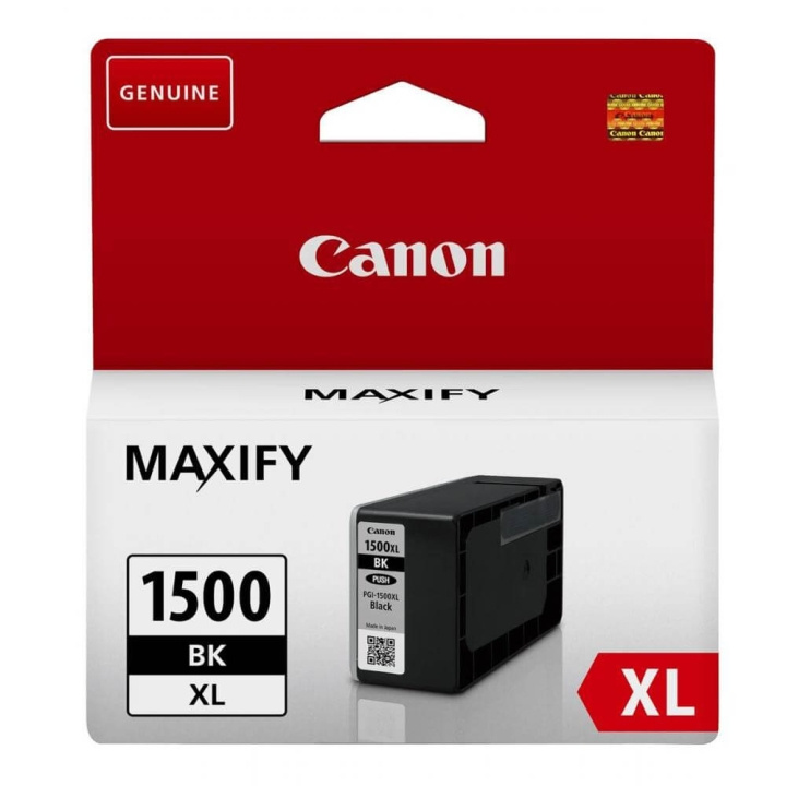 Canon Musteet 9182B001 PGI-1500XL Musta ryhmässä TIETOKOONET & TARVIKKEET / Tulostimet & Tarvikkeet / Musteet ja väriaineet / Toner / Canon @ TP E-commerce Nordic AB (C26337)